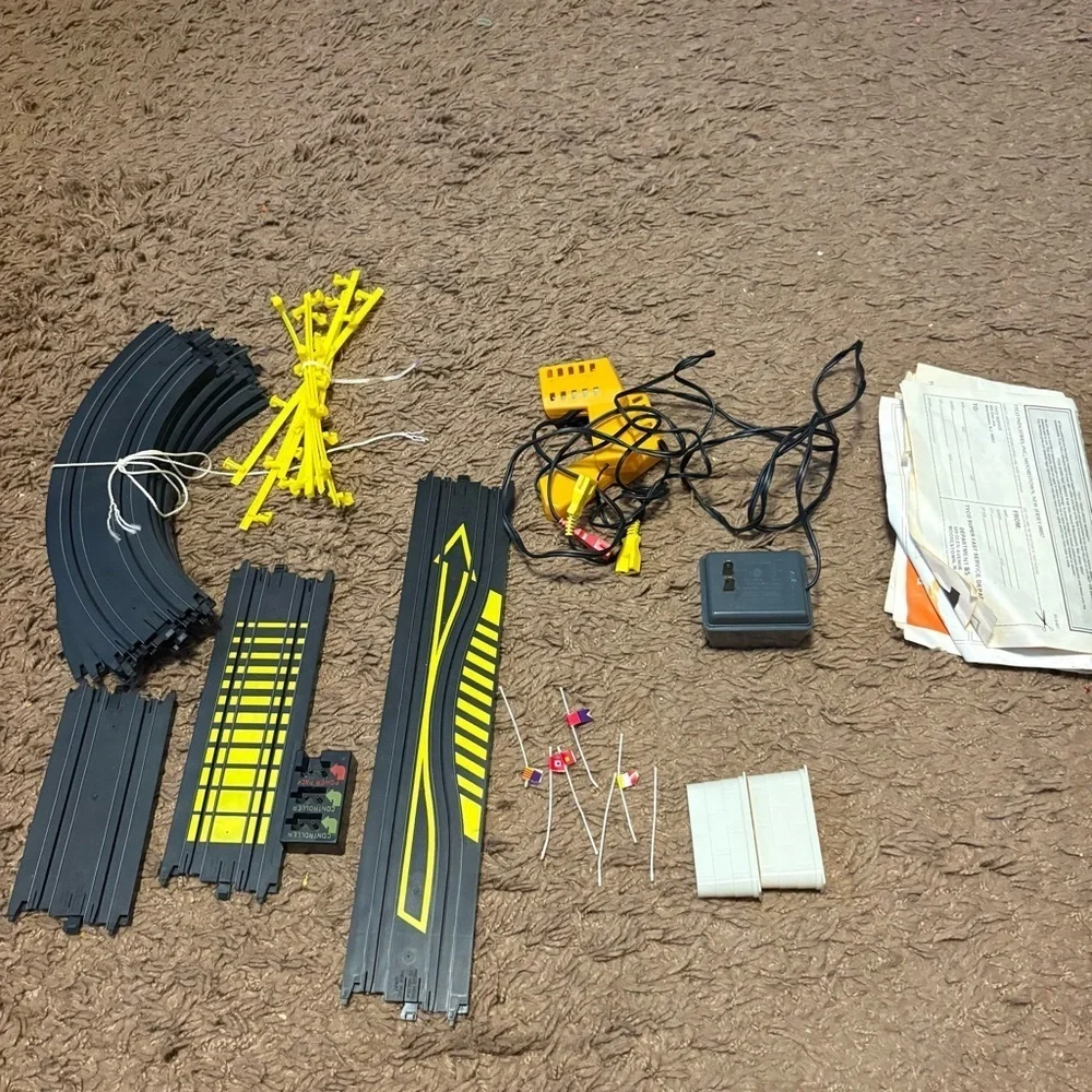SuperVettes Tyco Electric Racing Set Track NO CARS Vintage